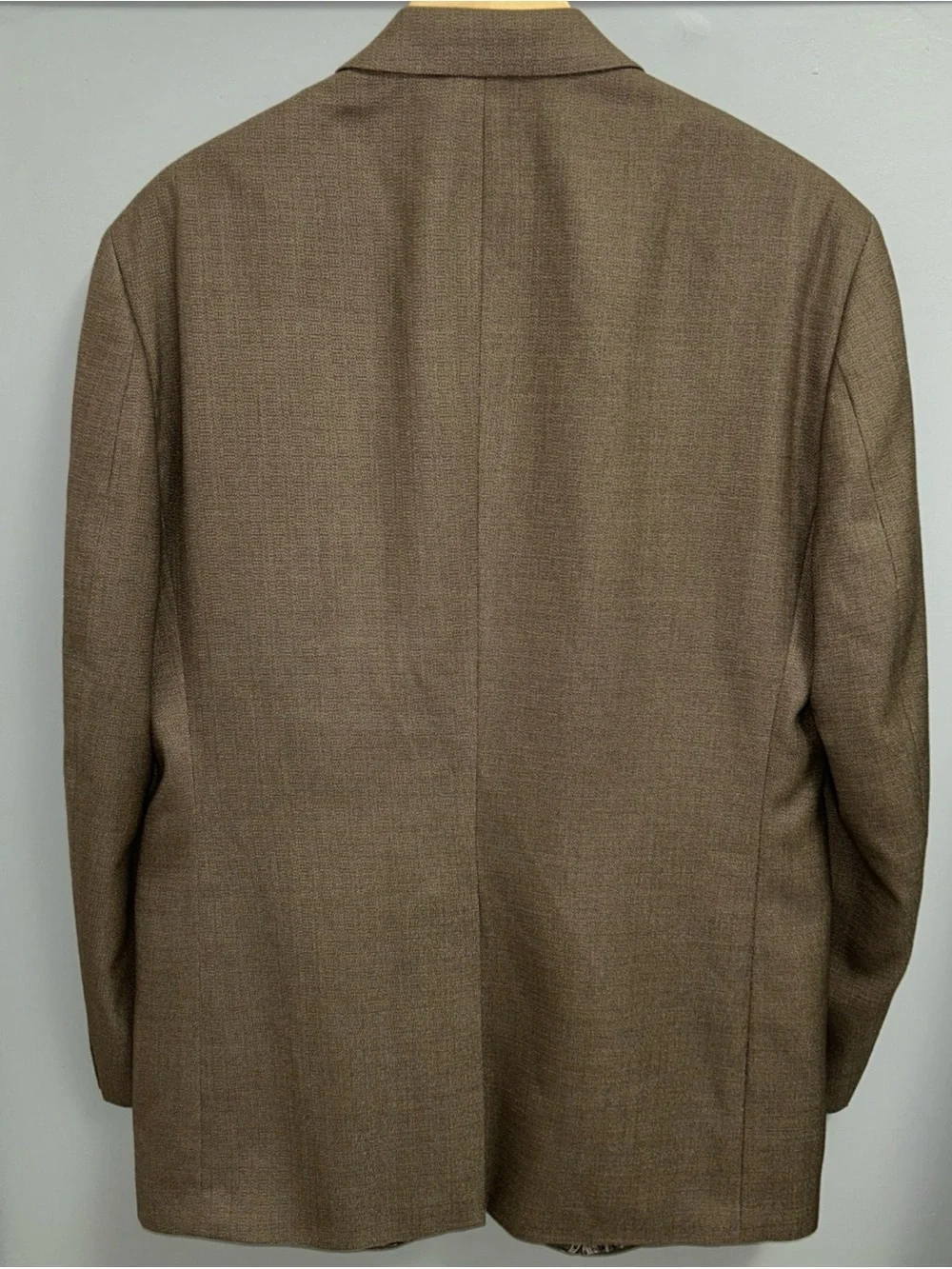 Lauren Ralph Lauren Men’s 42R Taupe Blazer Sportcoat Paisley Lined Jacket